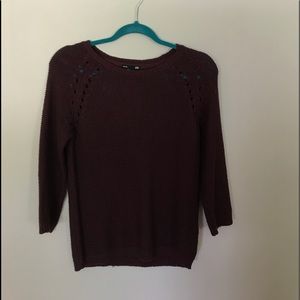 H&M Purple sweater
